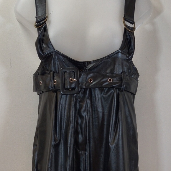 Good Time USA Women's Black Wide Leg Jumpsuit, NWT , Size M - Picture 2 of 8